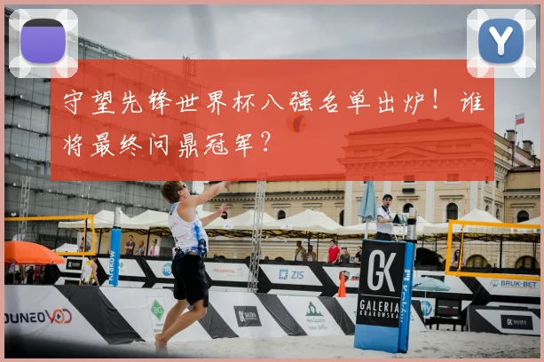 守望先锋世界杯八强名单出炉！谁将最终问鼎冠军？