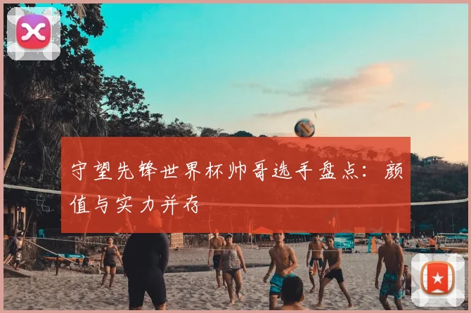 守望先锋世界杯帅哥选手盘点：颜值与实力并存